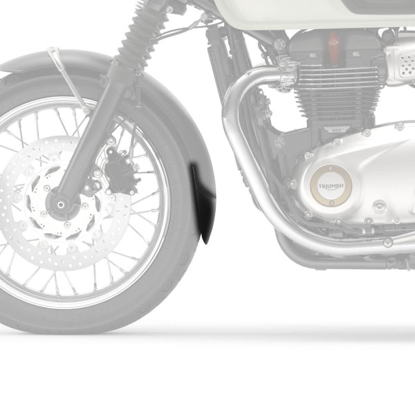 Pyramid Plastics Pyramid extenda fenda | matte black | triumph bonneville t100 2016>current